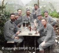 Regimentskommando am Cimone 1916